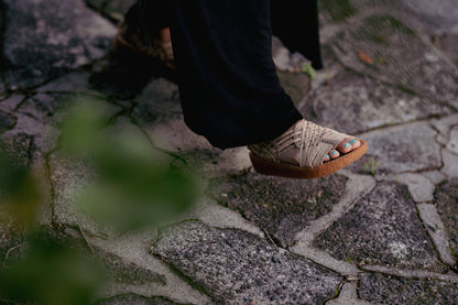 Women's Raffia Canyon | Crepe | Raffia | Tan