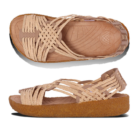 Women's Raffia Canyon | Crepe | Raffia | Tan