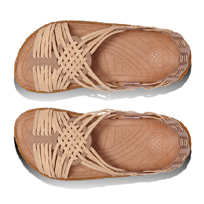 Women's Raffia Canyon | Crepe | Raffia | Tan