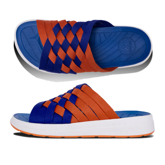 MEN'S ZUMA | NYLON TEAM SLIDE | ROYAL | ORANGE | WHITE